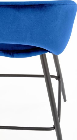 Barová židle H96 tmavěmodrá
