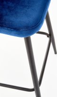 Barová židle H96 tmavěmodrá