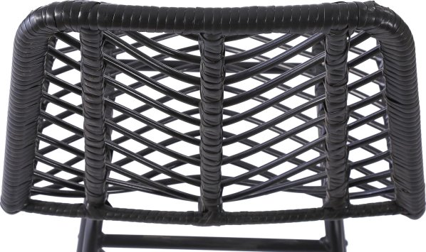Barová židle H97 černý ratan