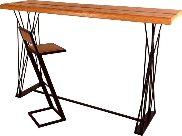 Barový stůl R-designwood 044