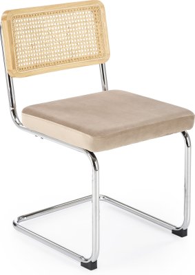 Béžová jídelní židle K504
