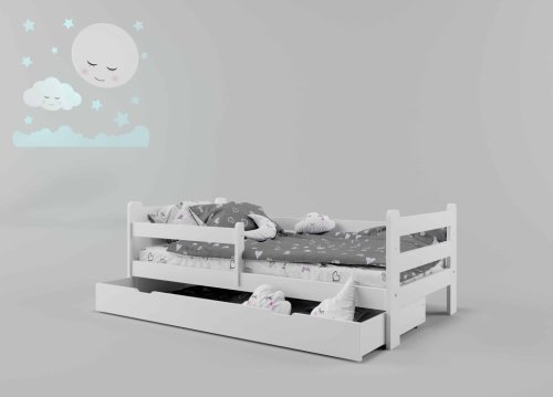 Bílá dětská postel Filip