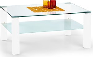 Bílý konferenční stolek Simple