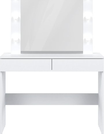 Bílý toaletní stolek Remi RM16