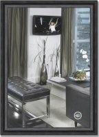 Zrcadlo černý dub BY 0631, 50x70 cm