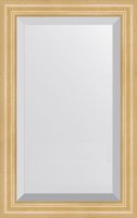 Zrcadlo s fazetou v rámu - borovice 62 mm (42x52 cm)