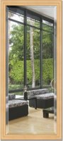 Zrcadlo - borovice, 51x111 cm