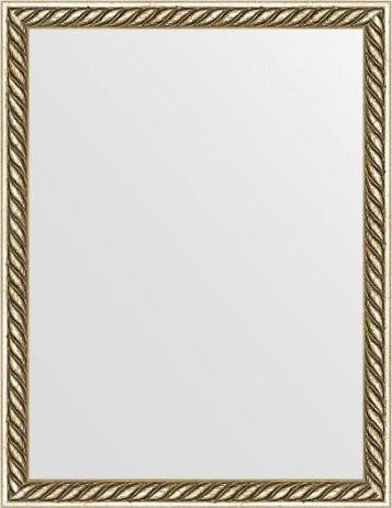 Zrcadlo kroucená mosaz, 48x138 cm