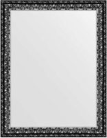 Zrcadlo černé stříbro, 70x90 cm