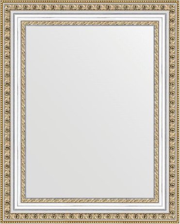 Zrcadlo platinový ornament 65x65 cm