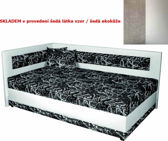 Čalouněná postel Andra 2, 120x200cm