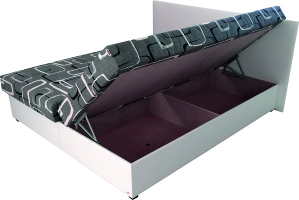 Čalouněná postel Barsa 160x200 cm, pev.rošt, Kombiflex