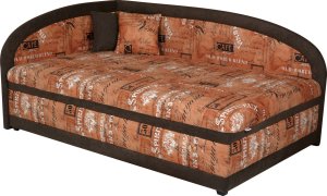 Čalouněná postel Beky 3, 140x200 cm