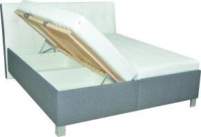 Čalouněná postel Caesar 180x200 cm, lam.rošt, mat.Miami