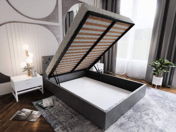Čalouněná postel DANILO Monolith 02 90x200 cm