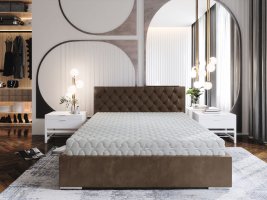 Čalouněná postel DANILO Monolith 15 160x200 cm