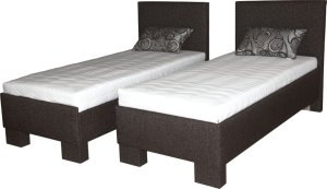 Čalouněná postel Duobox