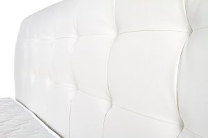 Čalouněná postel SAMARA 160 bílá