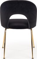 Černá jídelní židle K385