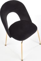 Černá jídelní židle K385