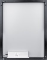 Černé LED zrcadlo ZPC 13006VX-90 120x70 cm