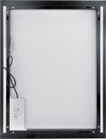Černé LED zrcadlo ZPC 41003V-90 80x60 cm