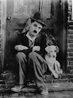 Charlie Chaplin, 80x60 cm