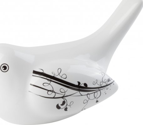 Dekorace Bird Black