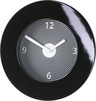 Designové hodiny Diamantini a Domeniconi 418R Target black 40cm