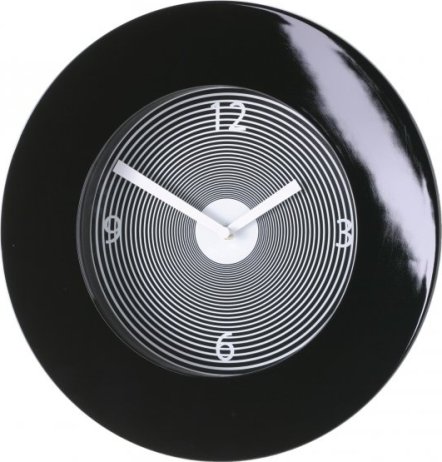 Designové hodiny Diamantini a Domeniconi 418R Target black 40cm
