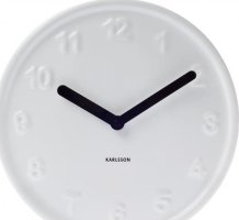 Designové keramické nástěnné hodiny 5479 Karlsson 29cm