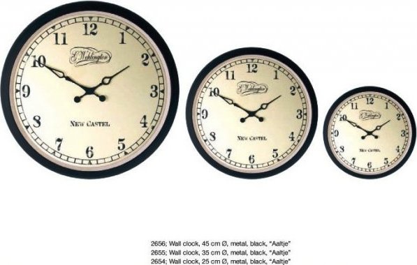 Designové nástěnné hodiny 2655 Nextime Antik 35cm