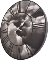 Designové nástěnné hodiny 3037 Nextime Clouds 39cm