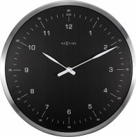 Designové nástěnné hodiny 3243zw Nextime 60 minutes 33cm