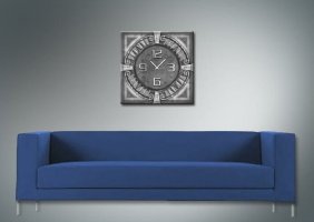 Designové nástěnné hodiny 3962-0002 DX-time 40cm