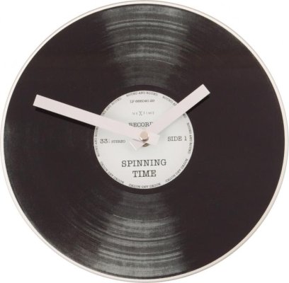 Designové nástěnné hodiny 5163 Nextime Little Spinning Time 20cm