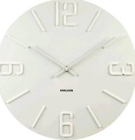 Designové nástěnné hodiny 5438WH Karlsson 60cm