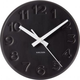 Designové nástěnné hodiny 5477BK Karlsson 19cm