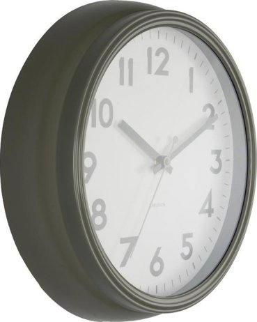 Designové nástěnné hodiny 5610GY Karlsson 38cm