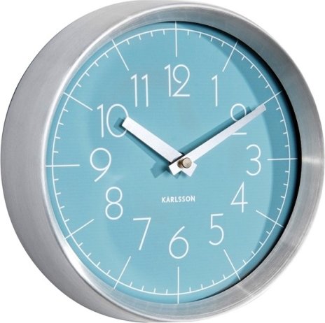 Designové nástěnné hodiny 5637BL Karlsson 22cm