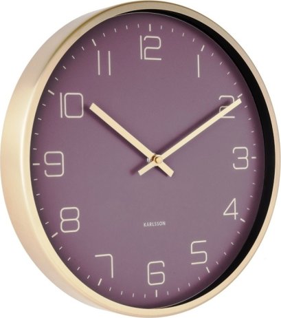 Designové nástěnné hodiny 5720PU Karlsson 30cm