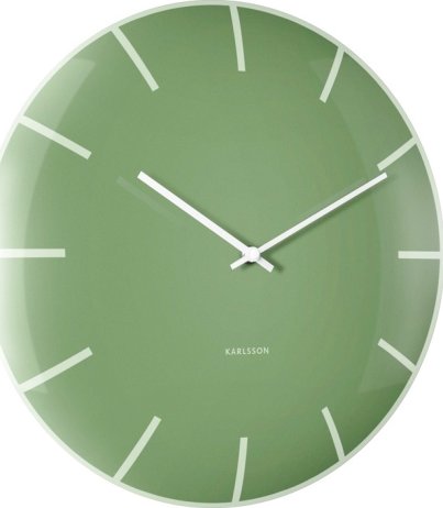 Designové nástěnné hodiny 5722GR Karlsson 40cm