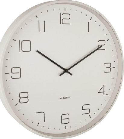 Designové nástěnné hodiny 5751WG Karlsson 40cm