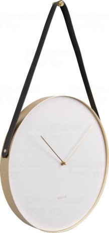 Designové nástěnné hodiny 5767WH Karlsson 34cm