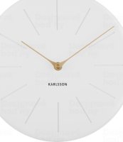 Designové nástěnné hodiny 5772WH Karlsson 25cm