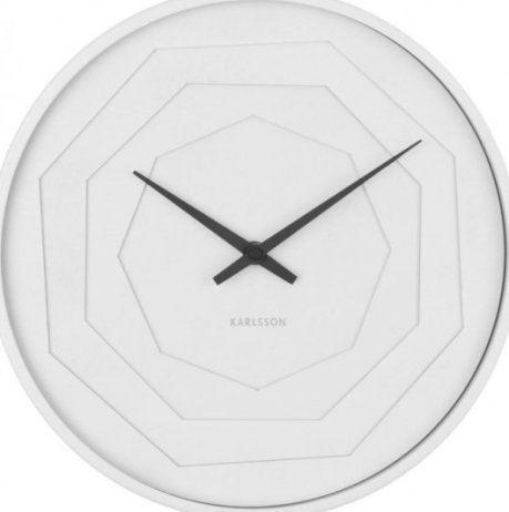 Designové nástěnné hodiny 5850WH Karlsson 30cm