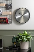 Designové nástěnné hodiny 5864SI Karlsson 40cm