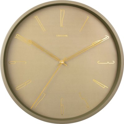 Designové nástěnné hodiny 5898MG Karlsson 35cm