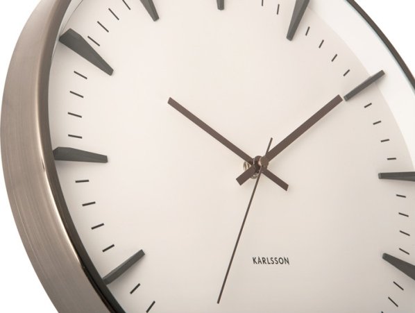 Designové nástěnné hodiny 5911GM Karlsson 35cm