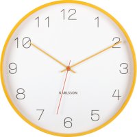 Designové nástěnné hodiny 5926YE Karlsson 40cm
